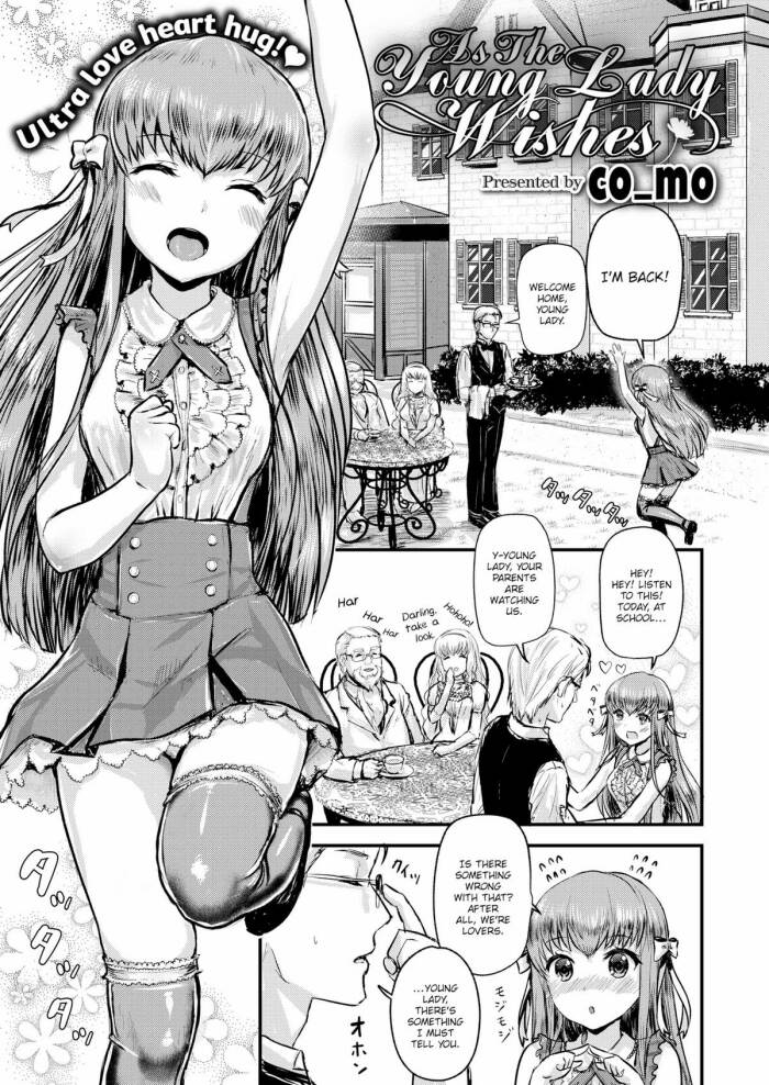 [co_mo] As the Young Lady Wishes