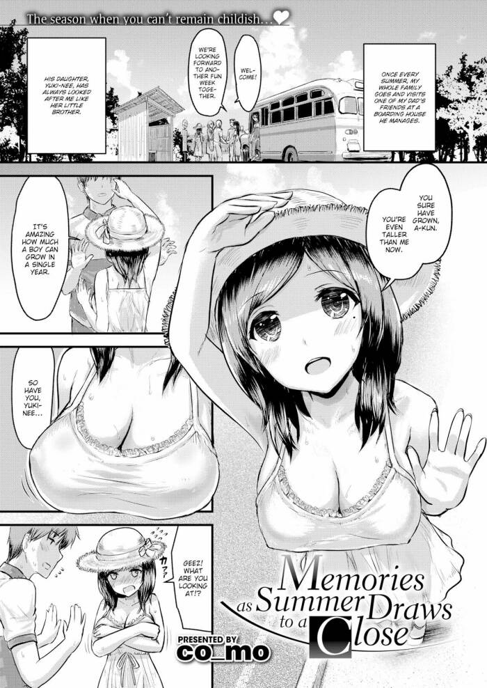 [co_mo] Memories as Summer Draws to a Close