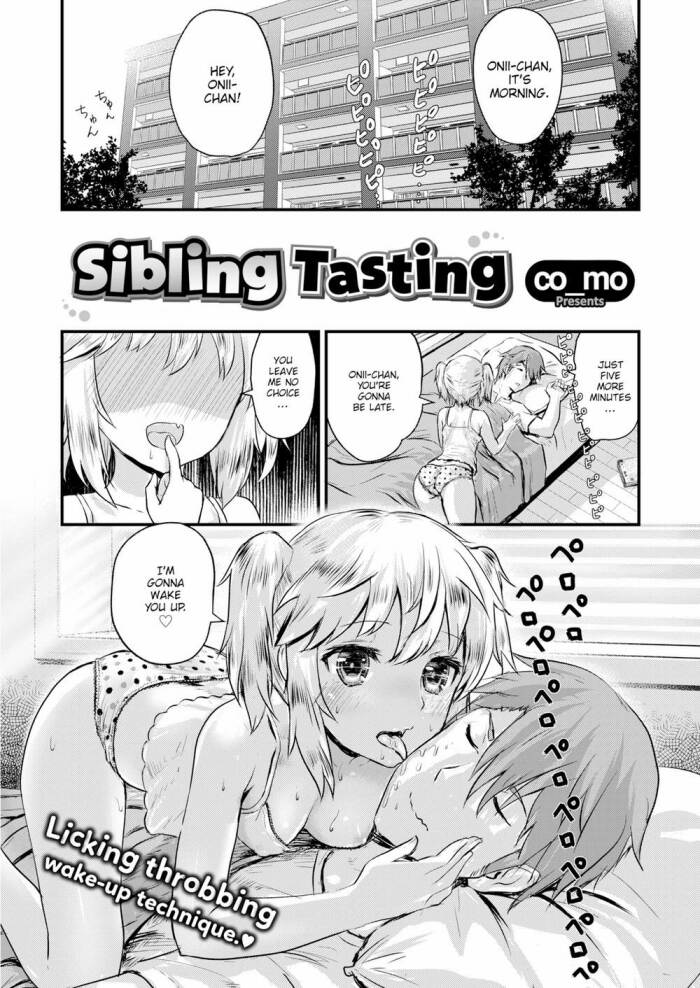 [co_mo] Sibling Tasting