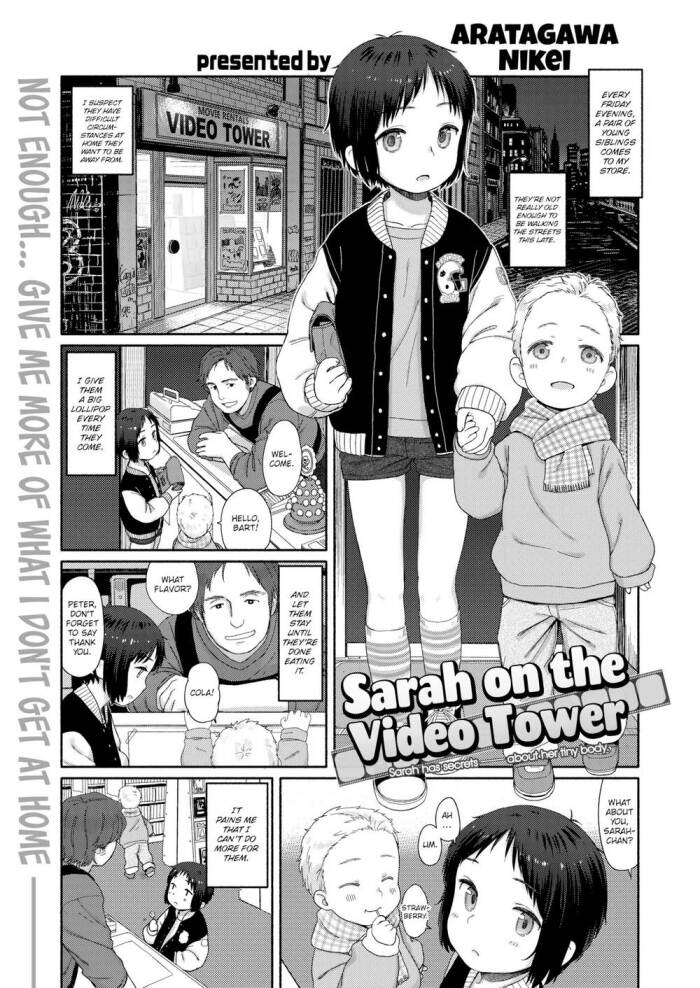 [Aratagawa Nikei] Sarah on the Video Tower