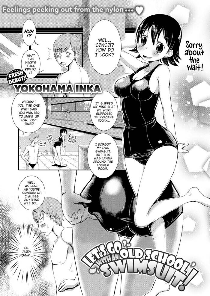 [Yokohama Inka] Let's Go with an Old School Swimsuit!