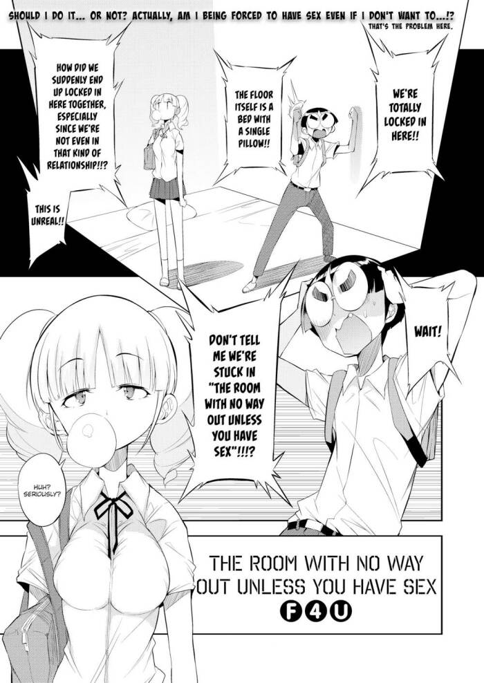 [F4U] The Room with No Way out Unless You Have Sex