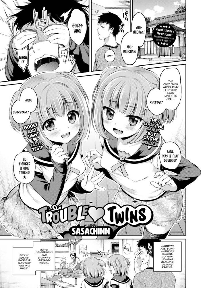 [Sasachinn] Trouble ❤ Twins