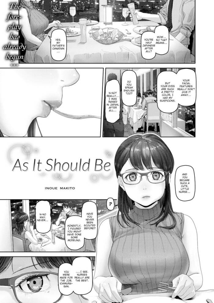 [Inoue Makito] As it Should Be
