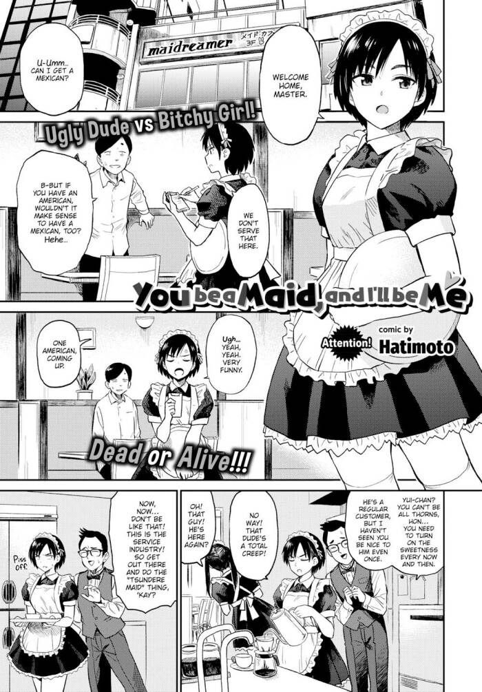 [Hatimoto] You be a Maid, and I'll be Me