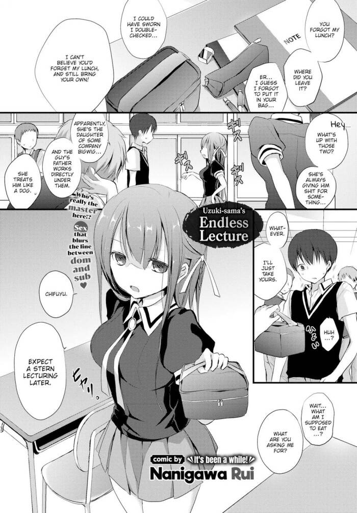 [Nanigawa Rui] Uzuki-sama's Endless Lectures