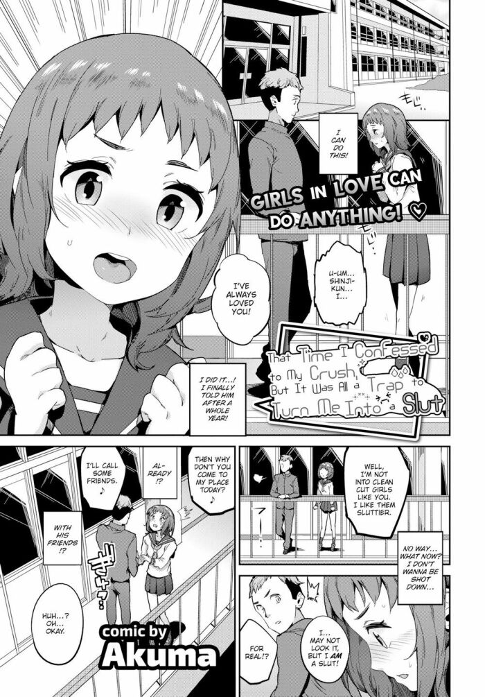 [Akuma] That Time I Confessed to My Crush, But It Was All a Trap to Turn Me Into a Slut