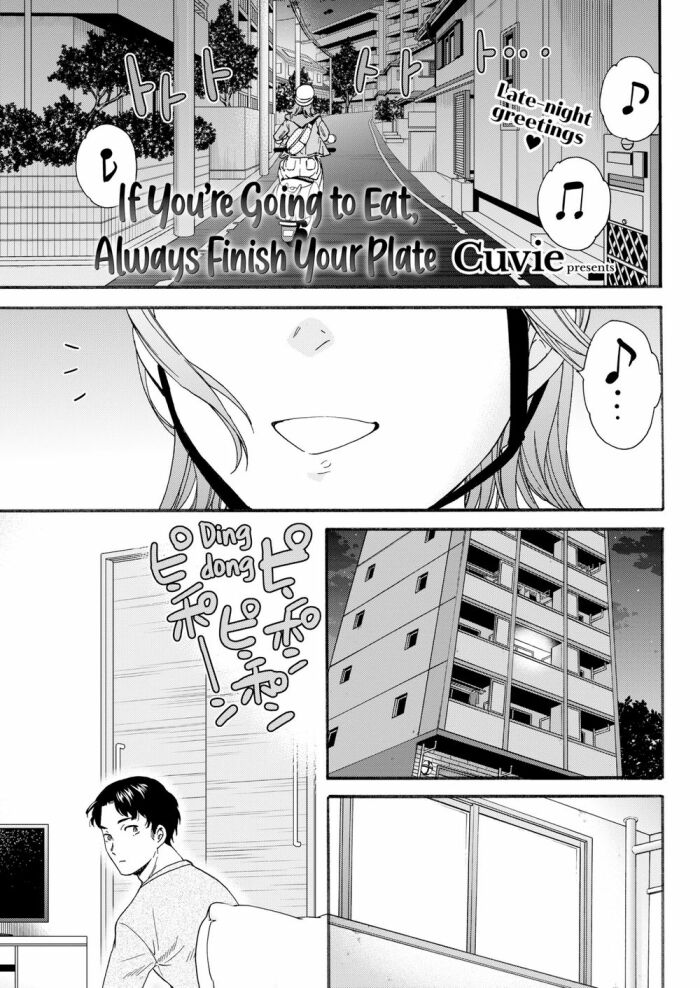 [Cuvie] If You’re Going to Eat, Always Finish Your Plate