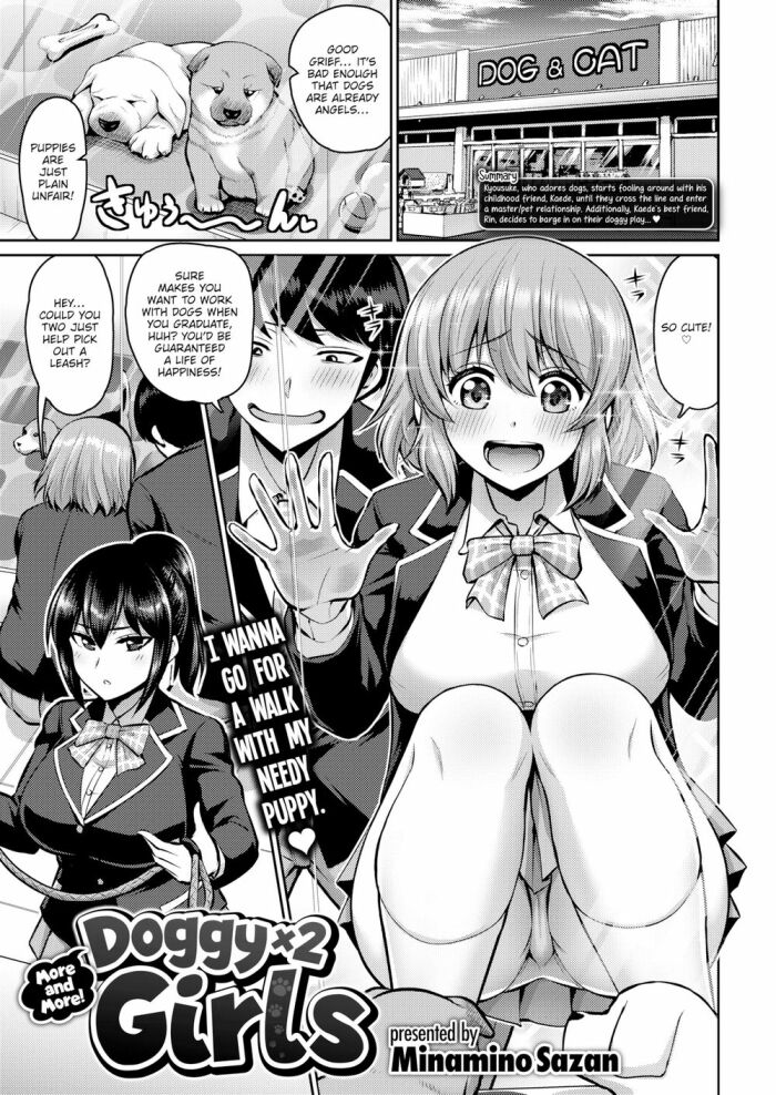 [Minamino Sazan] More & More! Doggy x2 Girls