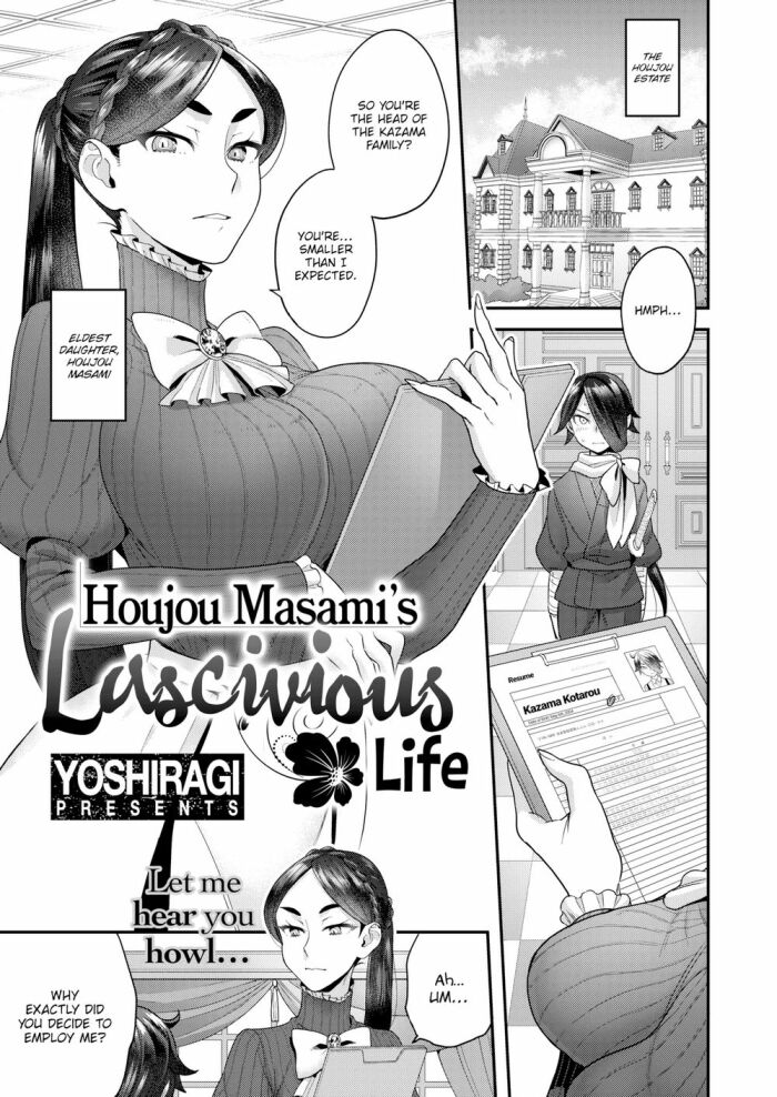 [Yoshiragi] Houjou Masami’s Lascivious Life