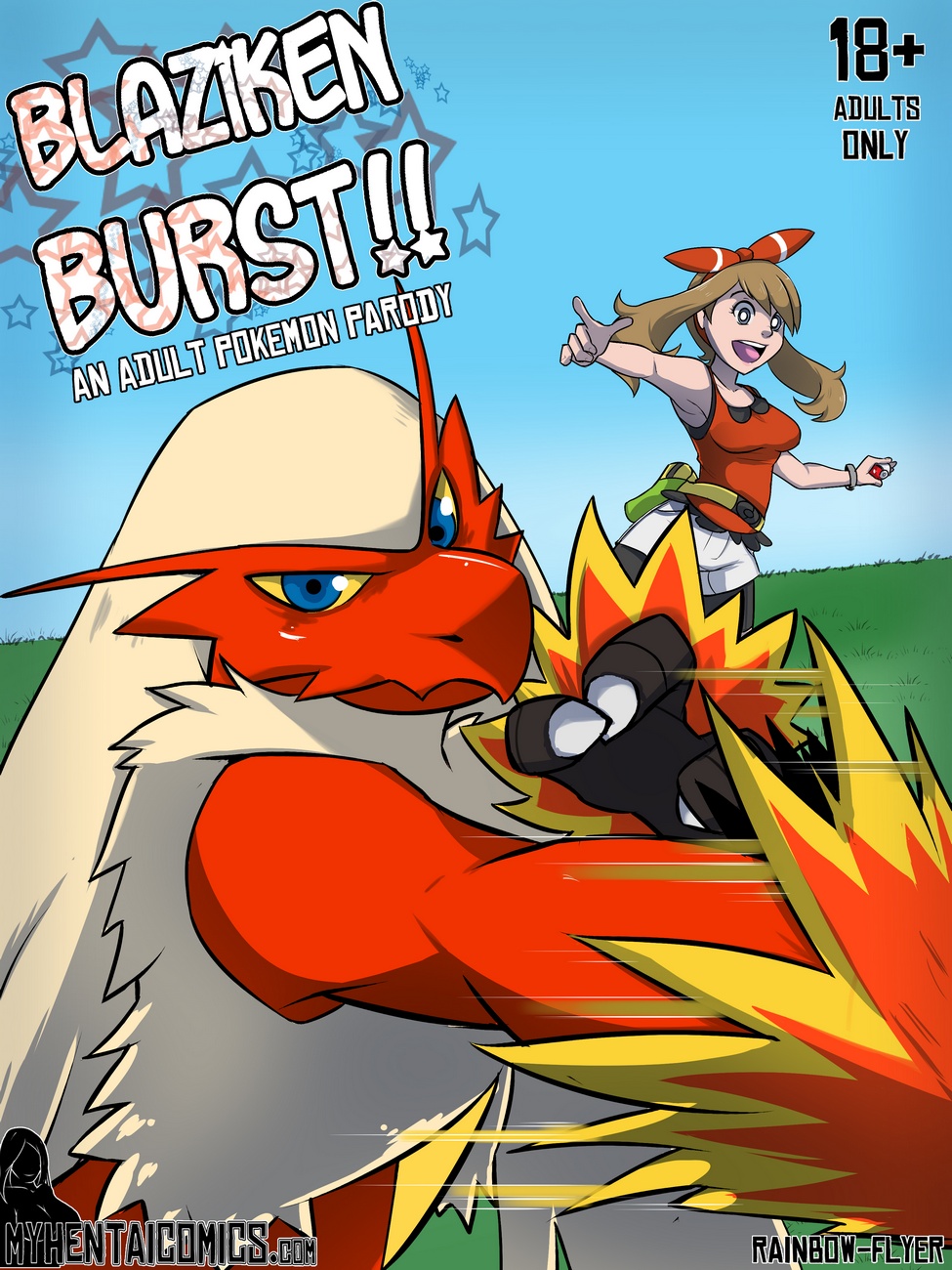 Blaziken Burst!! by Rainbow Flyer (Pokemon)