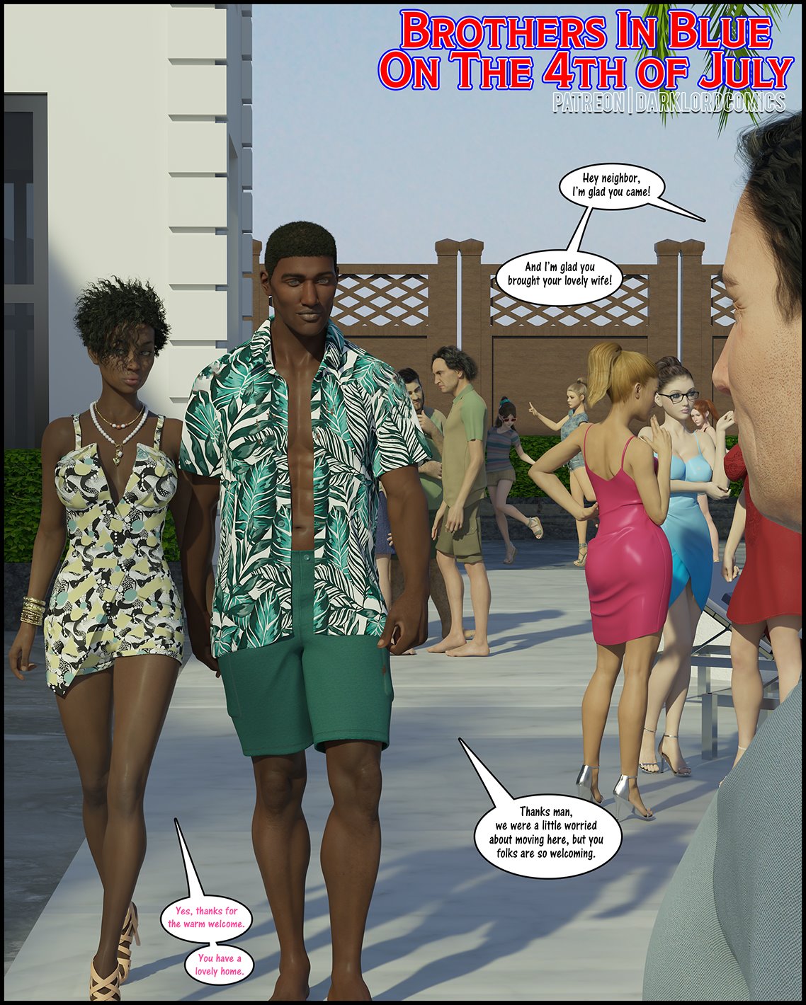 Darklord- Brothers In Blue On The 4th of July