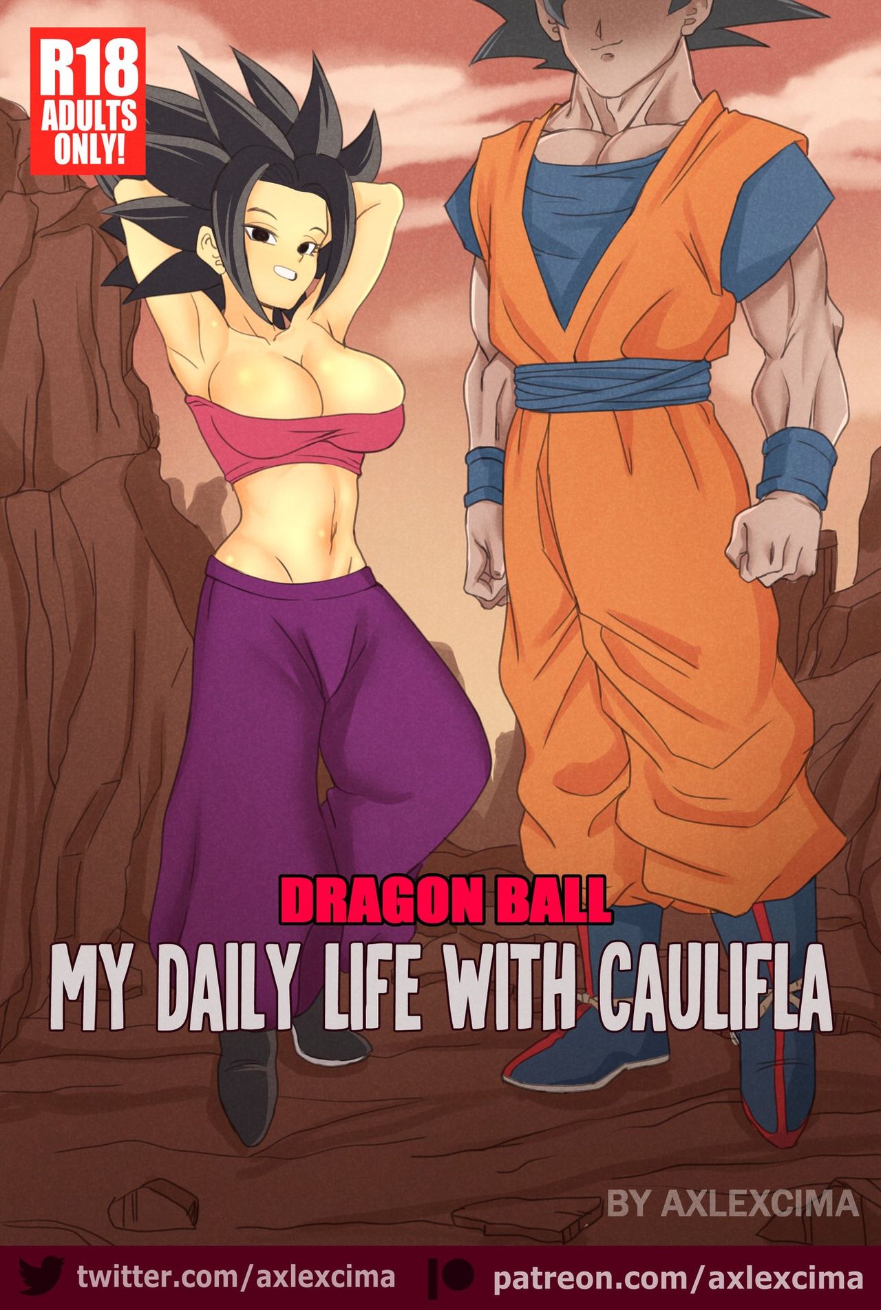 AxlexCima – My daily life with Caulifla [Dragon Ball Super]