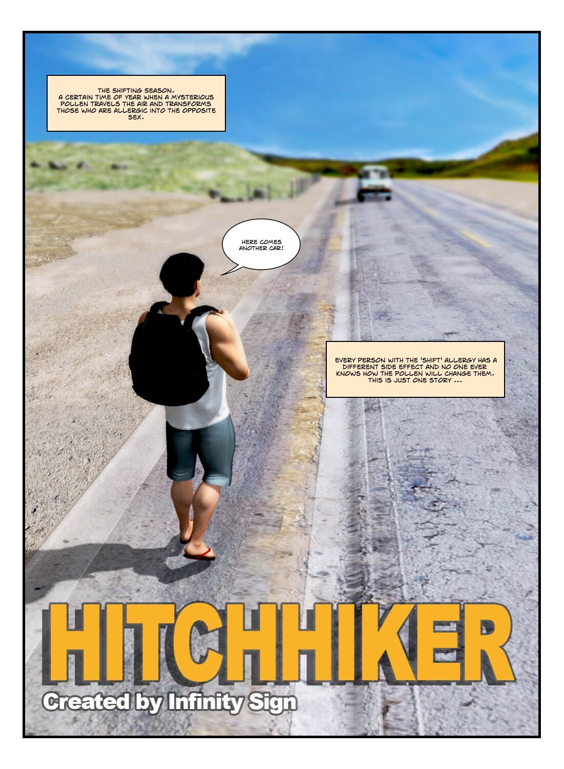 Hitchhiker- Infinity Sign