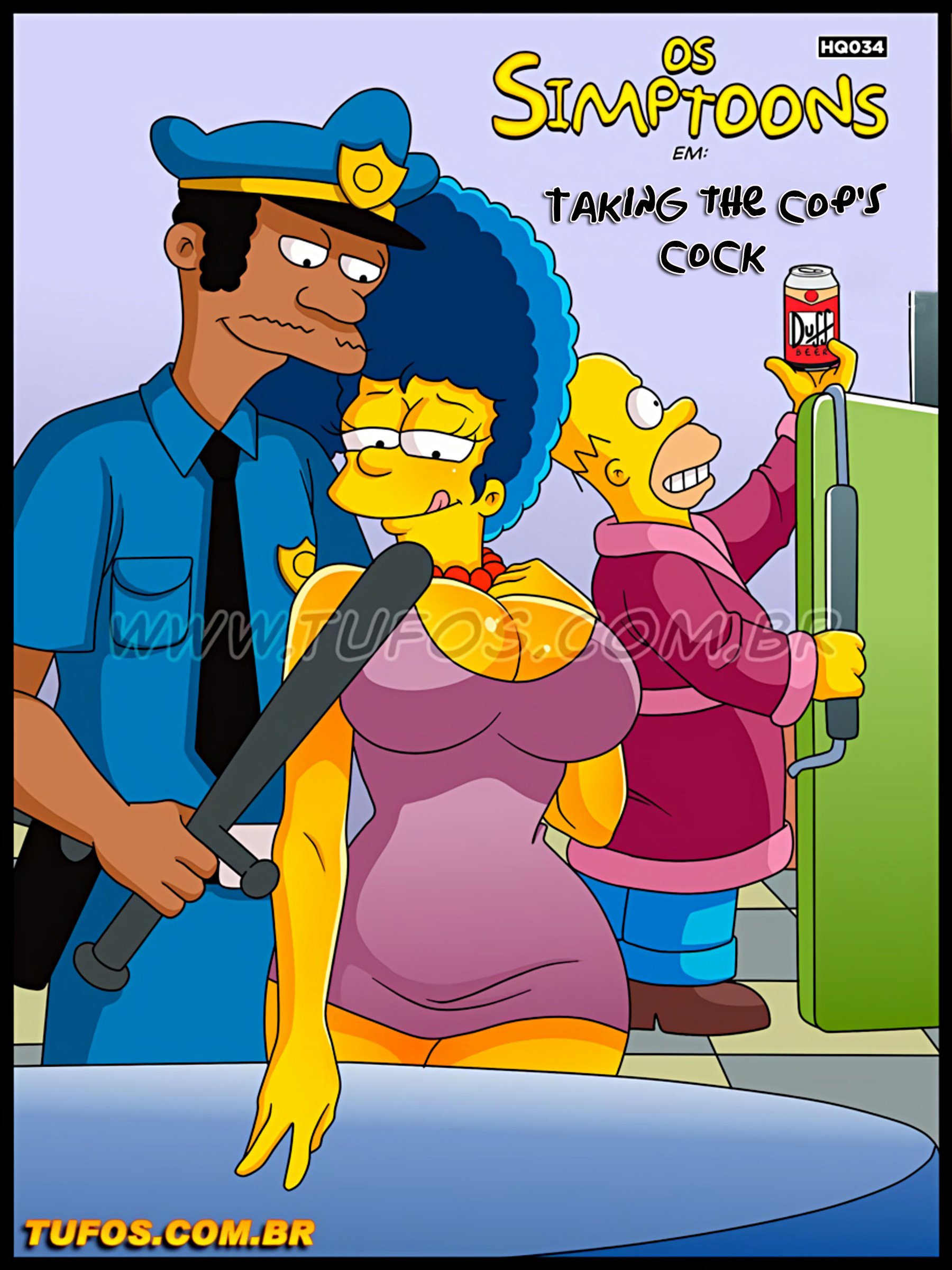The Simpsons 34- Taking the cop’s cock (English)