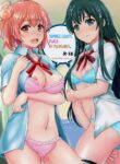 (C90) [studio A (Inanaki Shiki)] Houshi-bu no Kimochi Ii Tokoro. | Service Club's Place of Pleasures. (Yahari Ore no Seishun Love Come wa Machigatteiru.) [English]