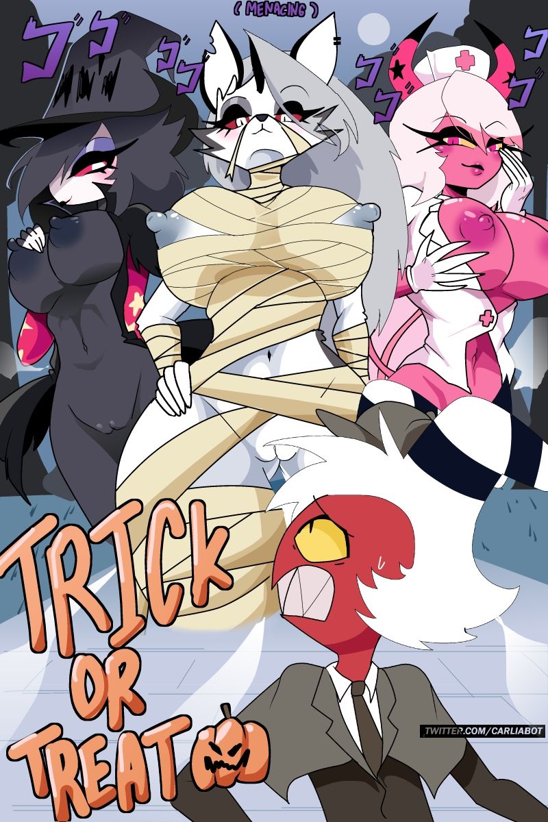 Moxxie’s Trick or Treat- Carliabot [Helluva Boss]