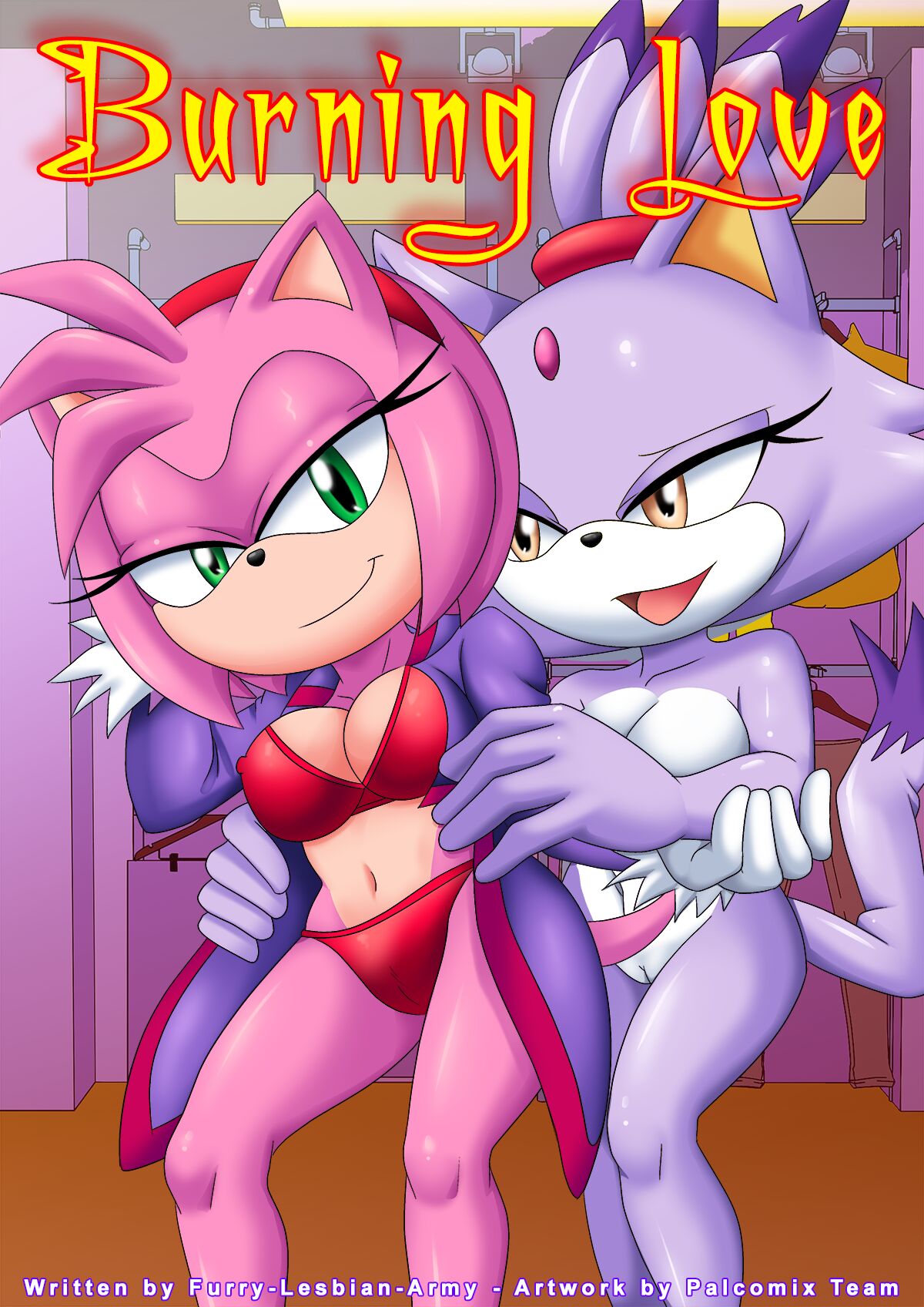 Burning Love- Palcomix [Sonic The Hedgehog]