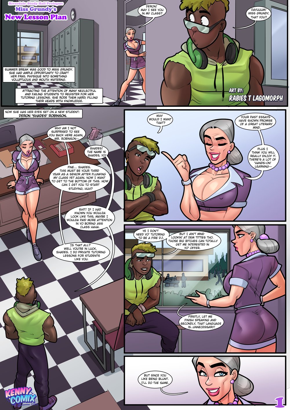 Miss Grundy’s New Lesson Plan- Kennycomix [Archie]