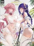 [Kuro Queen (Misaka12003)] Genshin Kaiinsei Cafe (Genshin Impact) [English] [Shiromaru] [Digital]