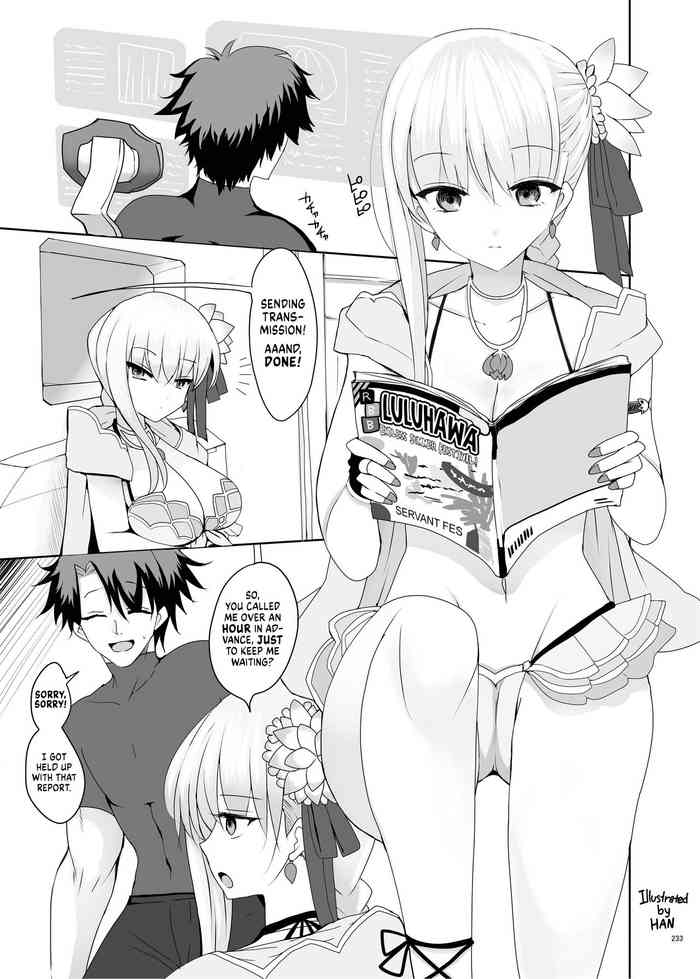 [Kakuzatou (HAN)] Kama (Swimsuit) (FGO Lovey-Dovey Erotic Collab ~Pure Love Singularity Lovedea~) (Fate Grand Order) [English] [Saint Quartz Scans] [Digital]