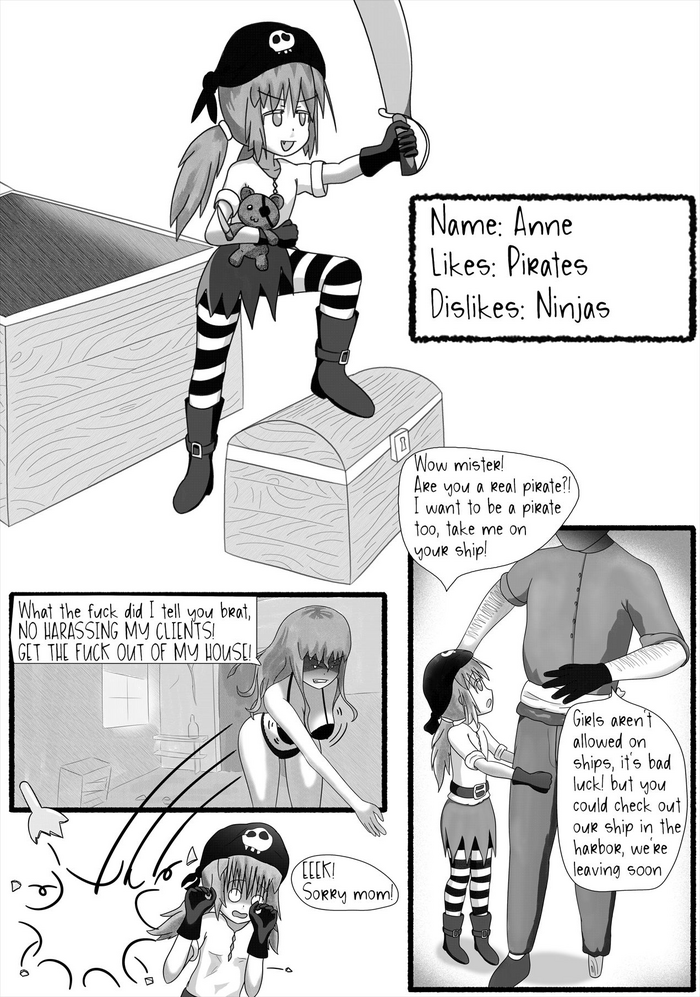 [Lolimancer] Kagemoni (A duck approaches carrying a leak) [English]