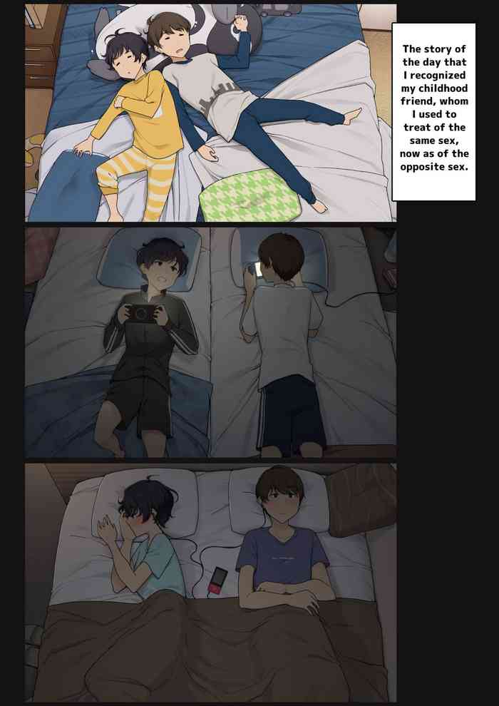 [Wakamatsu] Mukashi wa Dousei no You ni Sesshiteta Osananajimi no Koto o Isei to Shite Ninshiki Shita Hi [English] [Uncle Bane]