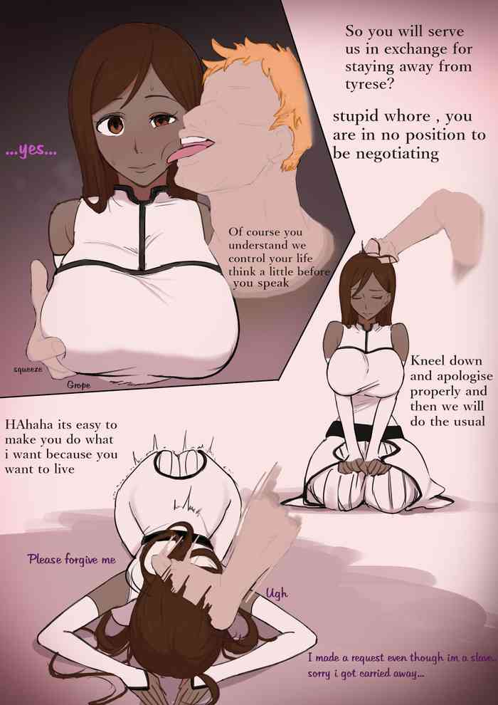 Orihime suck slave [uncensored , translated and bleached]