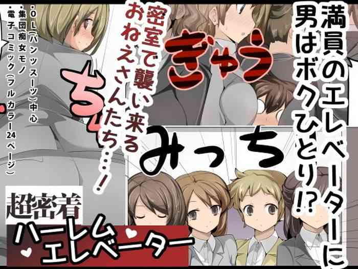 [excess m (zzinzinz)] Chou Micchaku! Harem Elevator | Close Quarters! Harem Elevator [English] [Solid Rose]