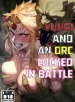 [Kugara] Yuugi Nee-san to Ork ga Kunzu Hoguretsu | Yuugi and an Orc Locked in Battle (Touhou Project) [English] [head empty] [Digital]
