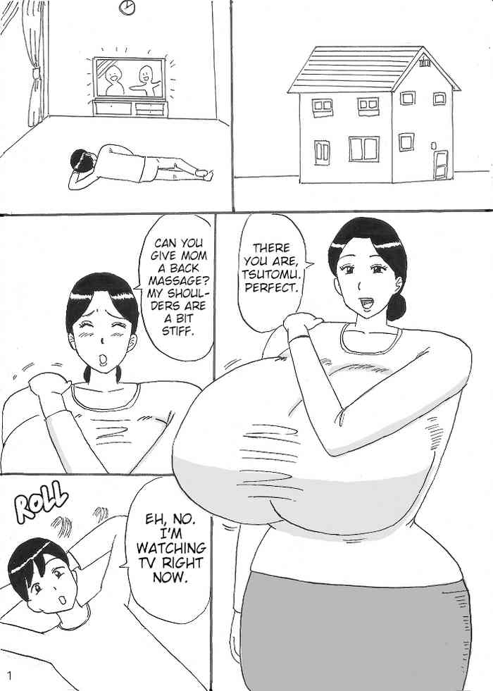 [Konbu-maru] Mama ni Oppai Massage [English]