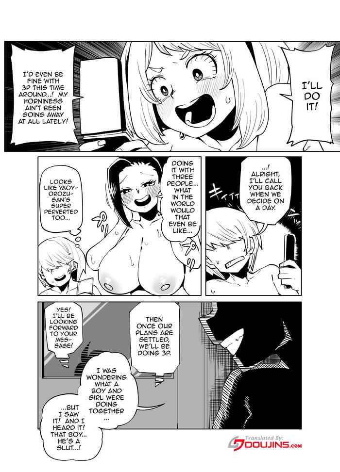 [Oekaki Kaki] Teisou Gyakuten Mono ~Hagakure no Baai~ | Inverted Morality Hero Academia ~Hagakure's Case~ (Boku no Hero Academia) [English] {Doujins.com}