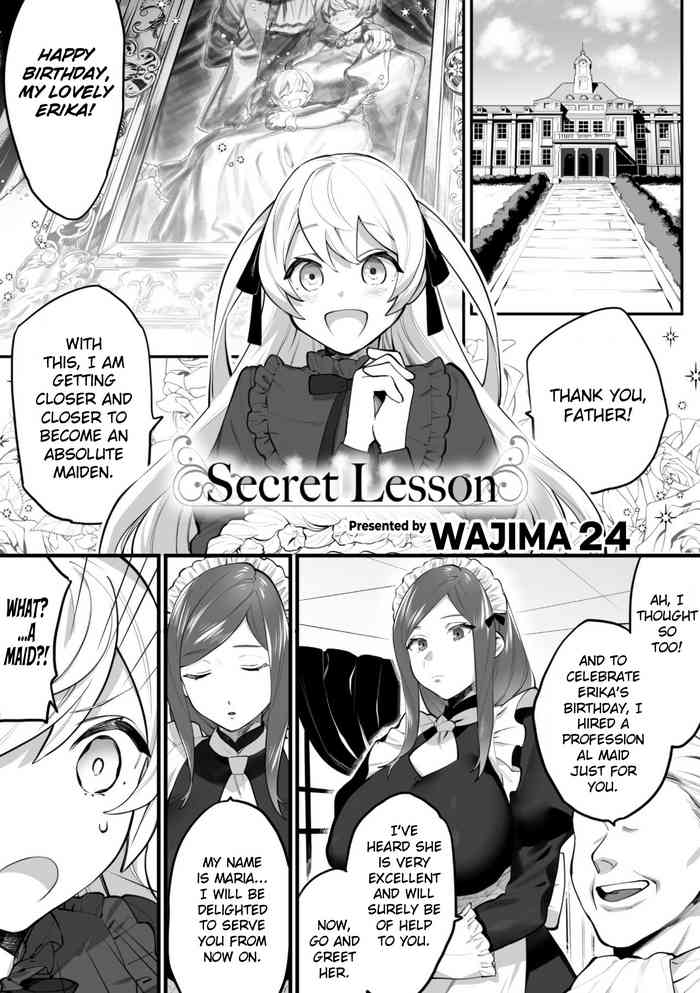 [Wajima24] Secret Lesson [English] [Scansvita Works]
