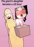 [hachihachihachi] The giant's daughter became a clit box!