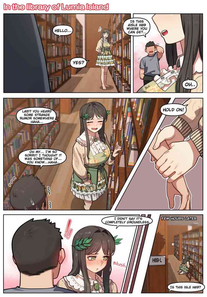 [6no1] In the library of Lumia Island [English] [Decensored]