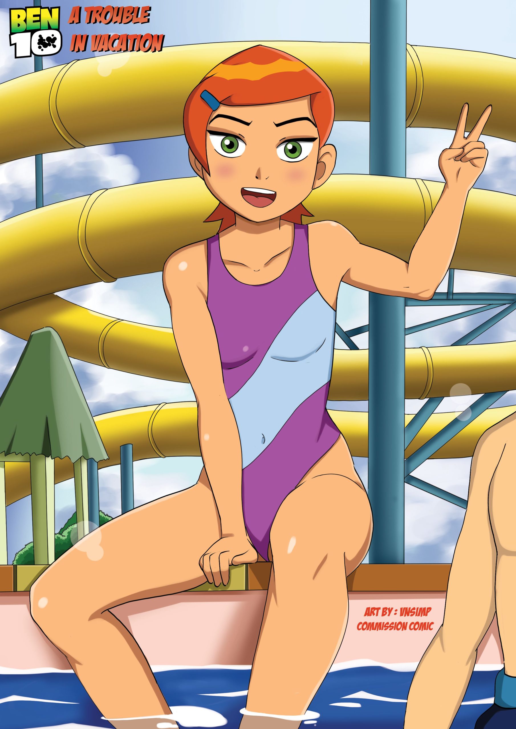 A Trouble in Vacation (Ben 10) [VN Simp]