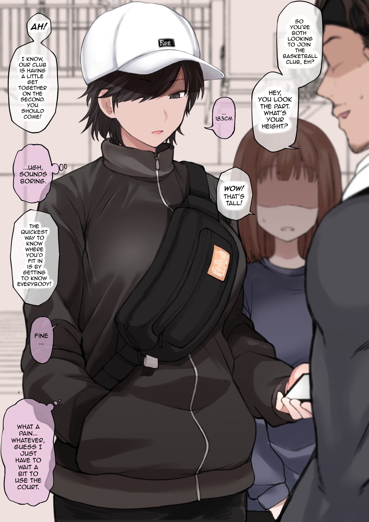 An NTR Perspective of a Picture Uploaded to Twitter of a Tall and Sporty Tomboy [Terasu MC]