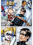 Batman and Nightwing discipline Harley Quinn (Batman) [Leandro Comics]