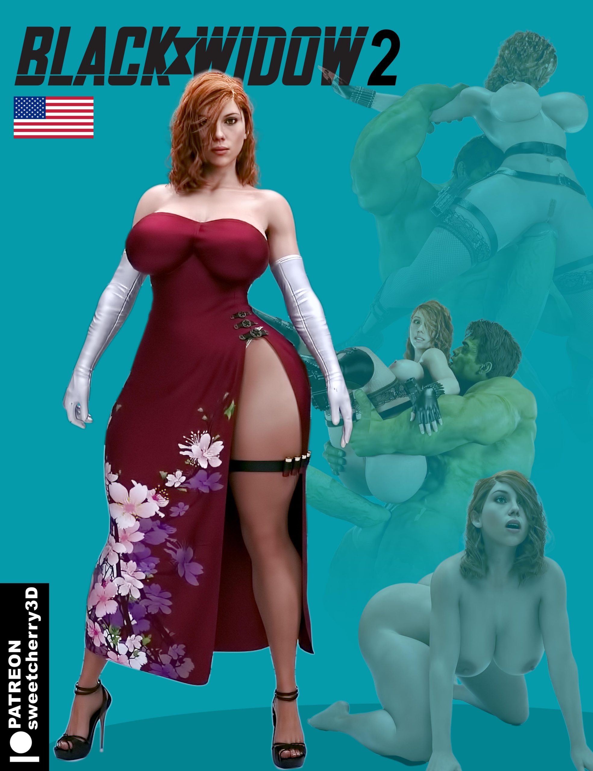 Black Widow (The Avengers) [MegaParodies]