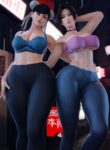Chun Li & Mai Shiranui (Street Fighter, King of Fighters) [PervertMuffinMajima]