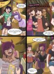 Dipper gets a slice of goth cake (Gravity Falls) [Hermit Moth]