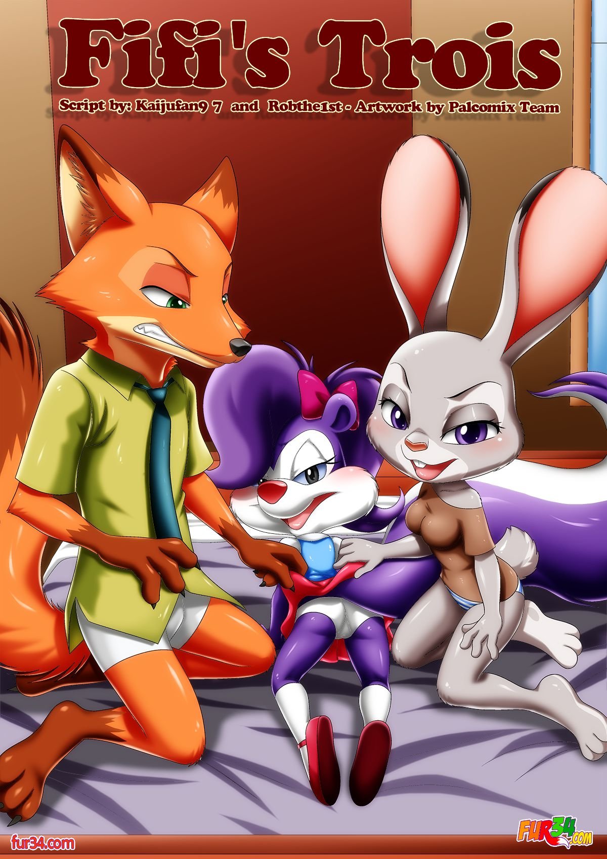 Fifi’s Trois (Tiny Toon Adventures , Zootopia) [Palcomix]