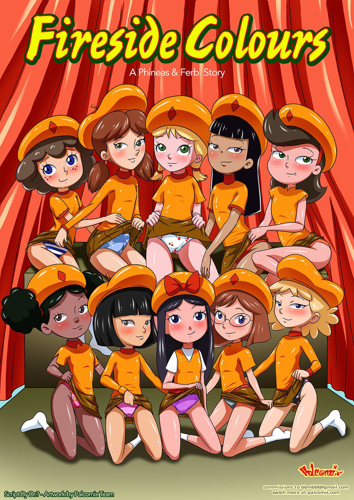 Fireside Colors (Phineas and Ferb) [PalComix]