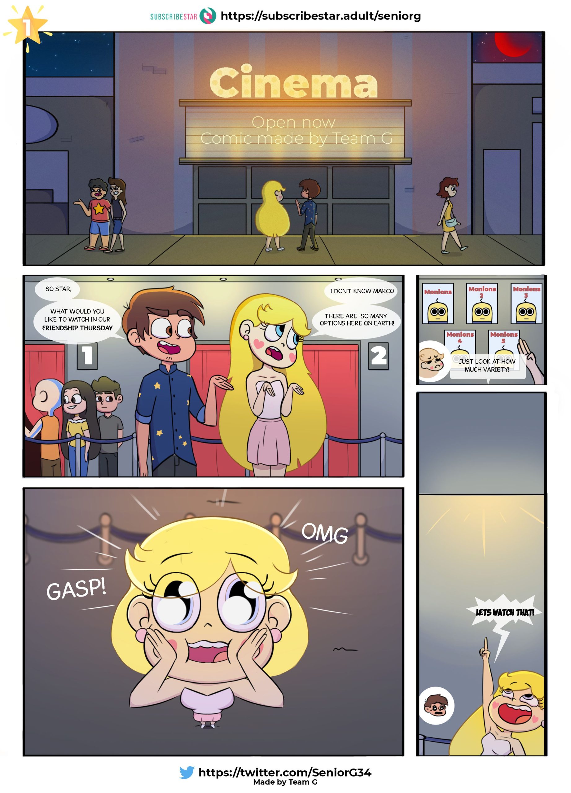 Friendship Thursday (Star vs. The Forces of Evil) [SeniorG]