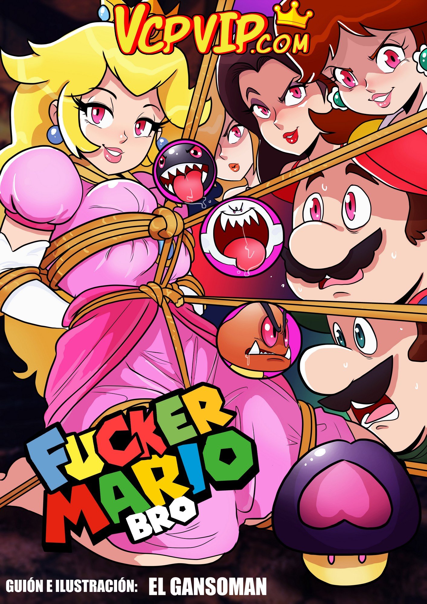 Fucker Mario Bro (Mario Series) [Gansoman]