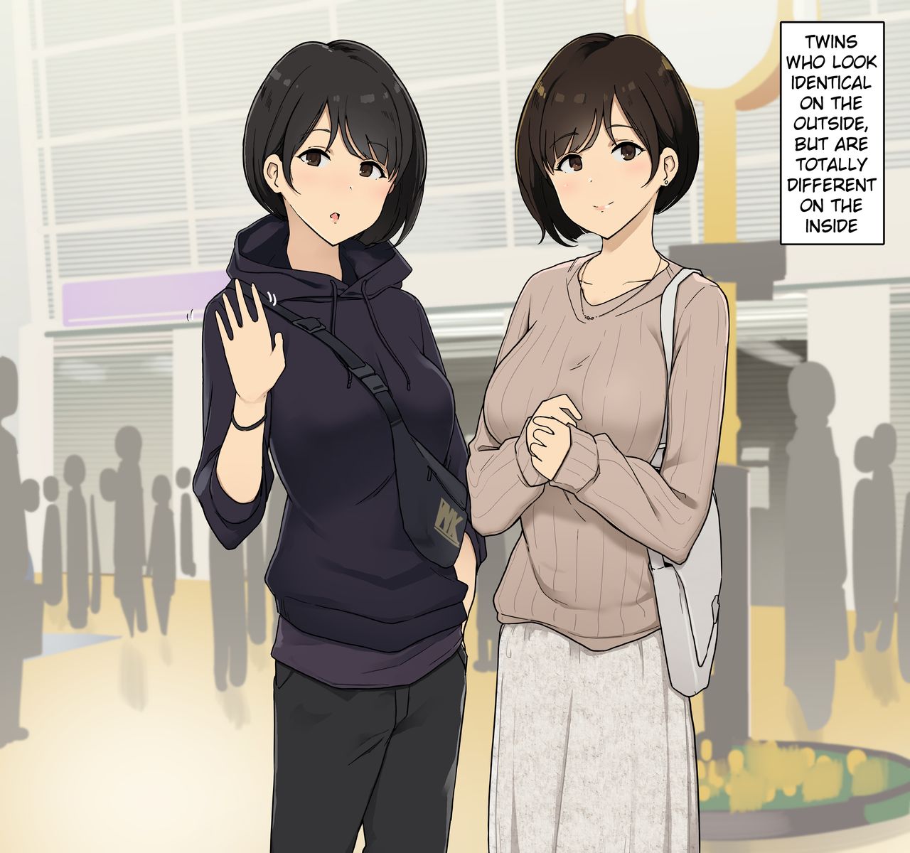 Having A Threesome With Twins Who Have Opposing Personalities [Wakamatsu]