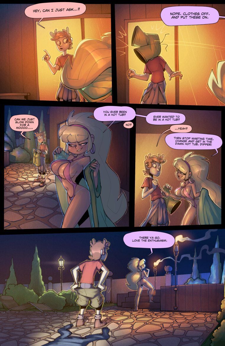 Hot Tub Hijinx (Gravity Falls) [BigDad]