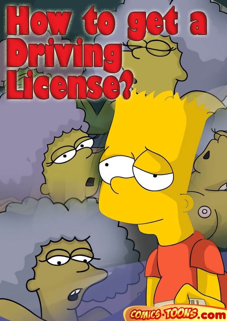 How to get a Driving License ? (The Simpsons) [Comics-Toons]