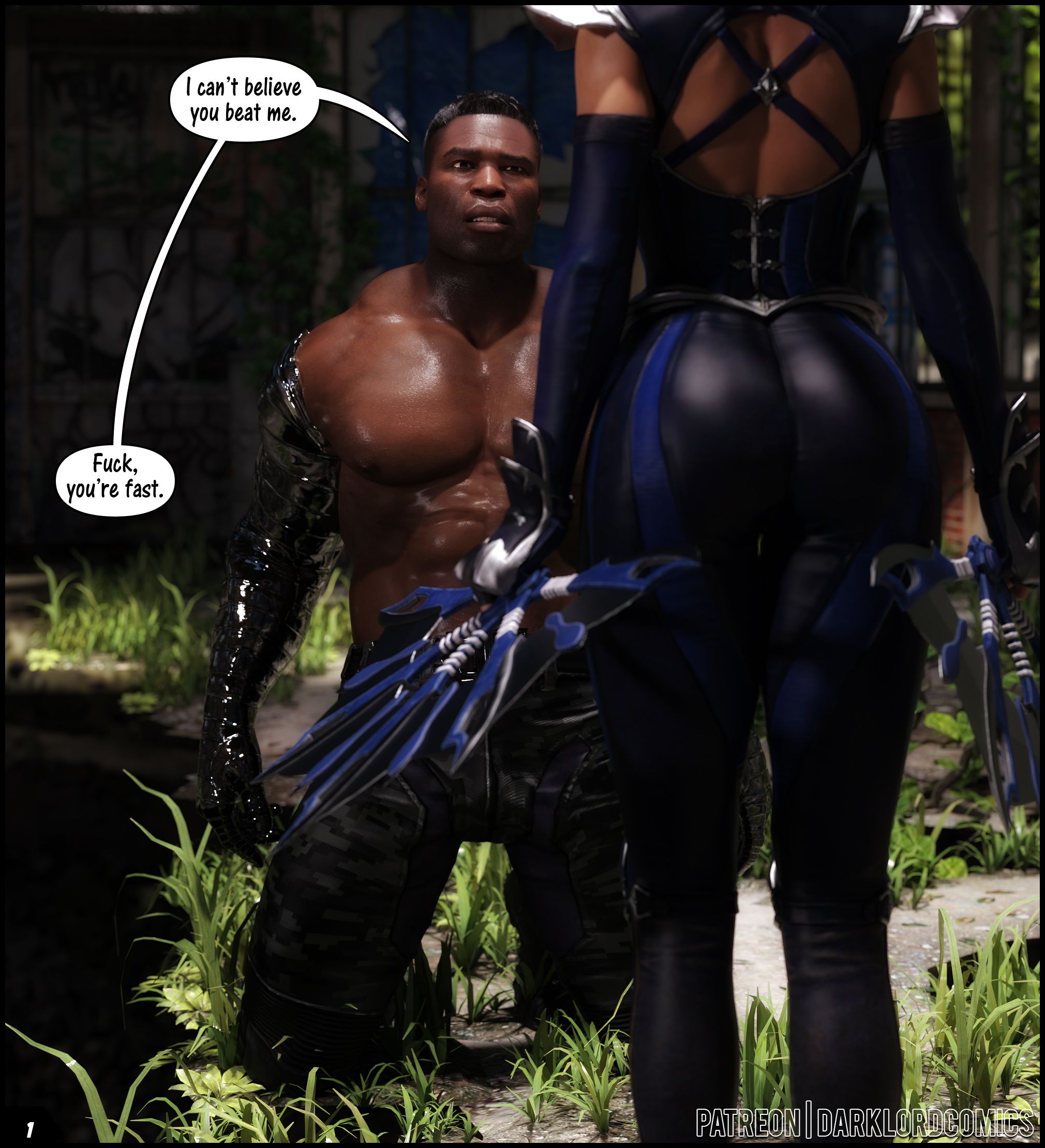 Kitana VS Jax (Mortal Kombat) [Darklord]