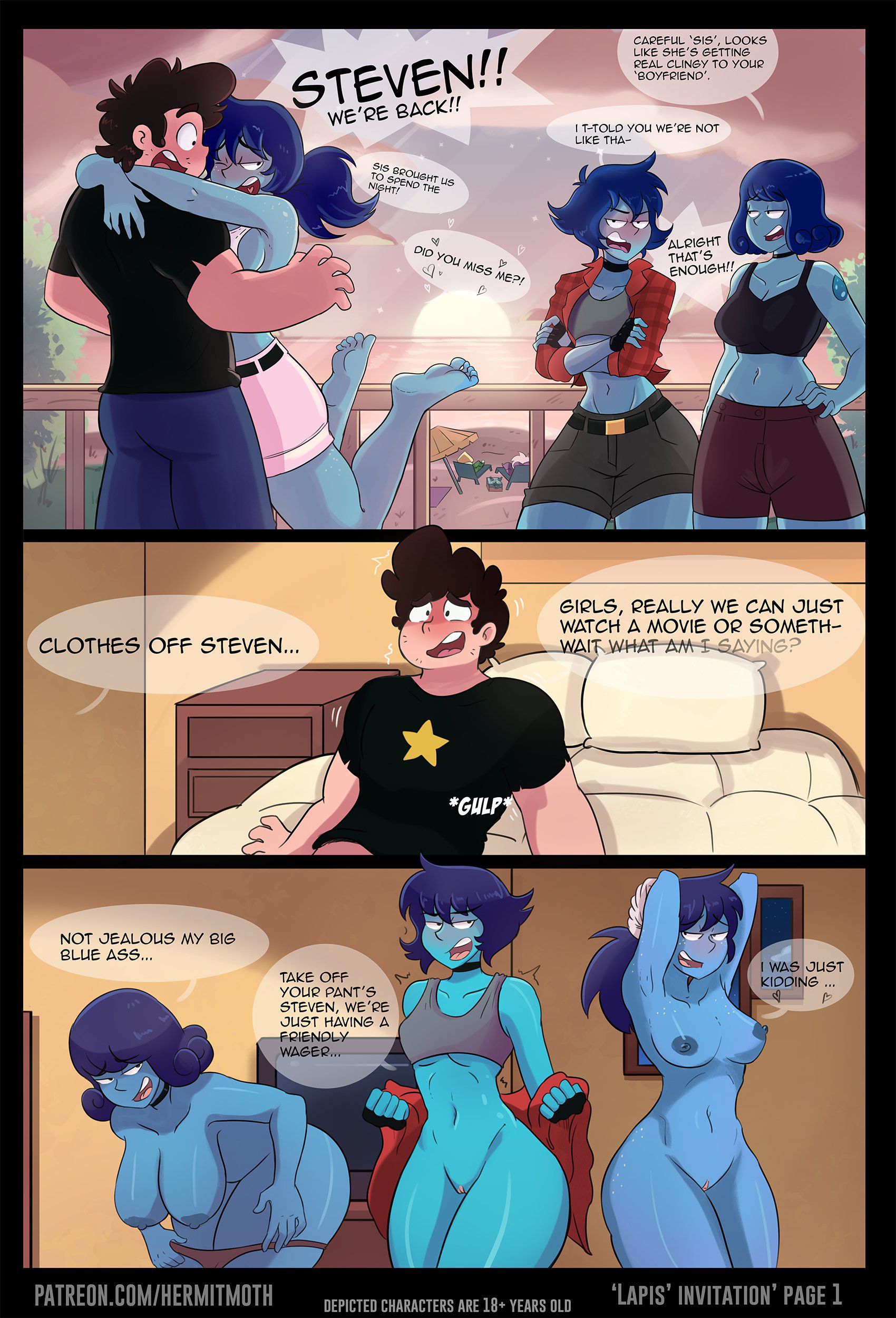 Lapis Invitation (Steven Universe) [Hermit Moth]